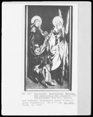 Altar — Die Heiligen Martin und Andreas