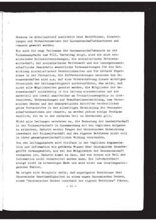 Die Herausbildung qualitativ neuer Einstellungen und Verhaltensweisen zur Stellung der Genossenschaftsbäuerinnen und Landarbeiterinnen im gesellschaftlichen Arbeitsprozeß