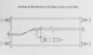 Doppelbremse mit Hilfsleitung (Westinghouse) : Technikgeschichte | Maschinenbau | Verkehrswesen | Eissenbahnwesen | Die Kunze-Knorr-Bremse
