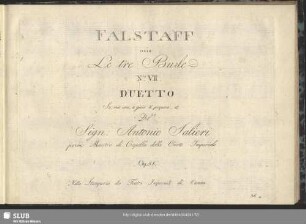 No.VII. Duetto: Su, mio core, a gioir ti prepara