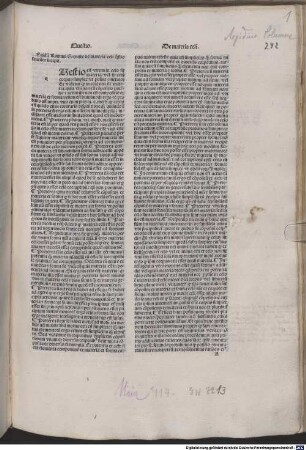 Egidij Romani Eremite de materia celi q[uae]stio feliciter incipit