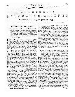 [Naubert, Benedikte]: Pauline Frankini, oder Täuschungen der Leidenschaft und Freuden der Liebe. - Leipzig : Weygand, 1789