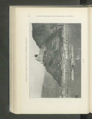 „Adolph, Herzog zu Nassau", auf der Thalfahrt St. Goarshausen passierend.