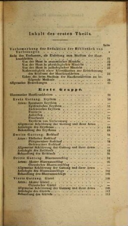 Monographie der Dermatosen : Baron Alibert's Vorlesungen über die Krankheiten der Haut. 1