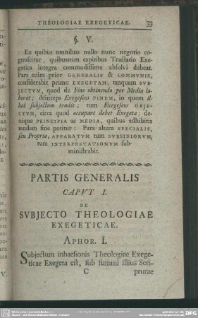 Partis Generalis