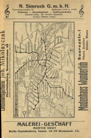 Karte: Hoch- und Untergrundbahn