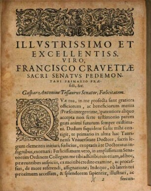 Ad Novas Decisiones Sacri Senatus Pedemontani, A Clarissimo I.C. Et Praeside Antonino Tessauro Editas, Additiones