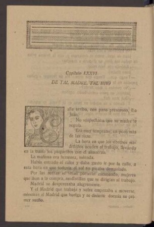 Capítulo LXXVI - De tal madre, tal hijo