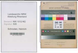 Entnazifizierung Heinrich Schrooten , geb. 21.03.1905 (Landwirt)