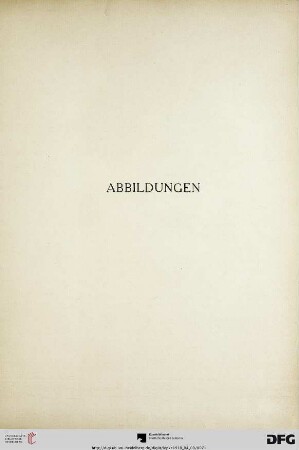 Abbildungen (Tafeln 1-16)