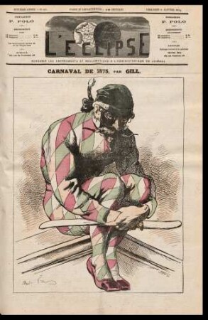 Carnaval de 1875, par Gill