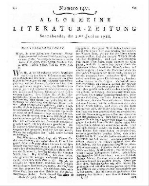 Helvetischer Calender / [hrsg. von Salomon Geßner]. - Zürich : Geßner [Jg. 9]. 1788