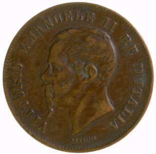 Münze, 5 Centesimi, 1862