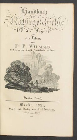 Bd. 3: [Gewürme, Pflanzen und Mineralien]