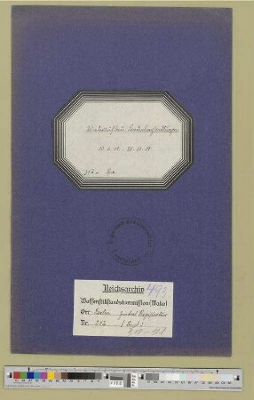 Wiederaufbau, Friedensverhandlungen: Bd. 2