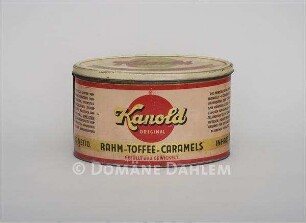 Bonbon-Dose "Kanold Rahm-Toffee-Caramels"