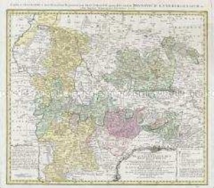Geographische Lage der südlichen Braunschweigischen Reichsgebiete