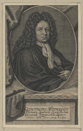 Bildnis des Godofredus Hoffmannus