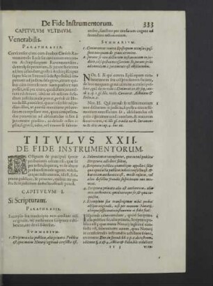 Titulus XXII.