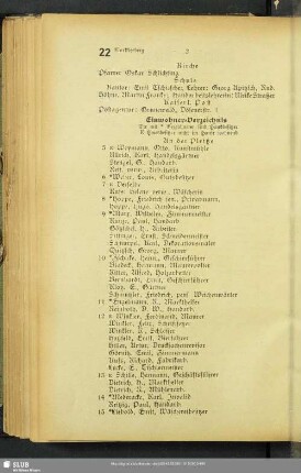 Häuserbuch : Einwohner-Verzeichnis