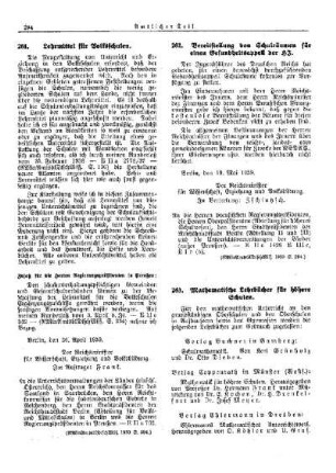 Lehrmittel für Volksschulen : [Erziehung] ; [Für das Reich] ; [Amtliche Erlasse] ; [Amtlicher Teil]