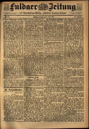 Ausgabe vom Freitag, den 05. Juli 1901.