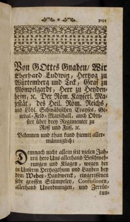 3031-3033, Vorwort.