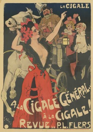 A la cigale général... à la cigale! Revue de P. L. Flers