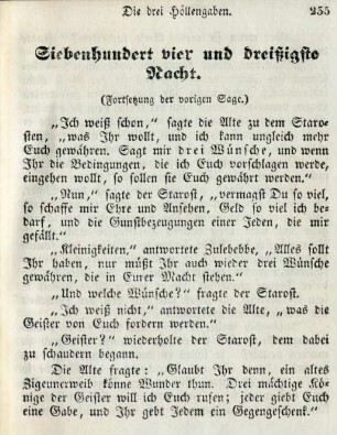 Siebenhundert vier und dreißigste Nacht