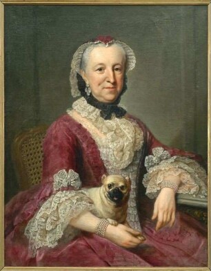 Ölgemälde: Sophie Charlotte von Haus