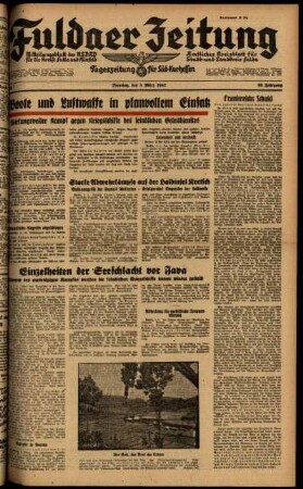 Ausgabe vom Dienstag, den 03. März 1942.