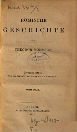 Römische Geschichte, 2