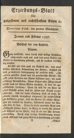 Dreizehntes Stück, des zweiten Bändchens