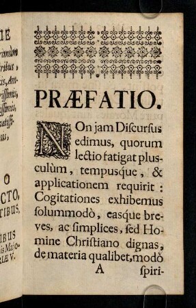 A1r-A3v, Praefatio.