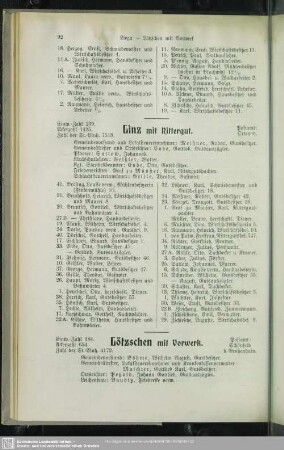 Lötzschen mit Vorwerk