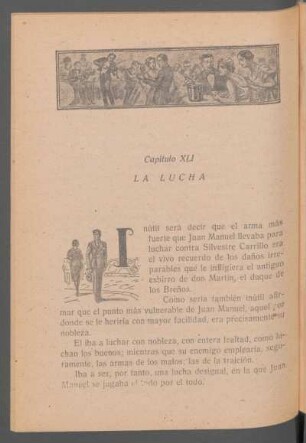 Capítulo XLI - La lucha