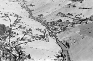 Todtnauberg: Todtnauberg im Schnee, von Süden
