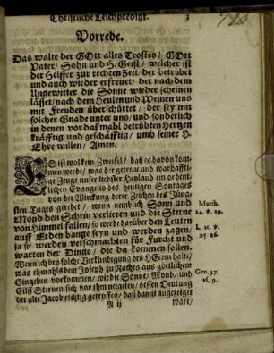 Christliche Leichpredigt.