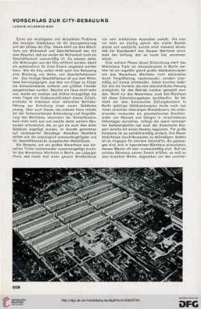 5: Vorschlag zur City-Bebauung