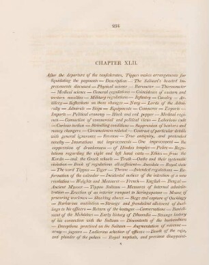 Chapter XLII. After the departure of the confederates, Tippoo makes arrangements for liquidating the payments - ...