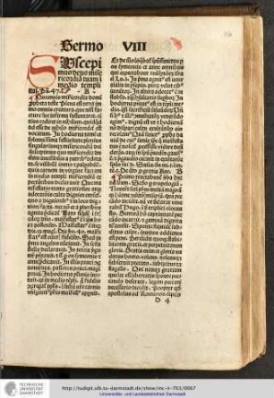 Suscepimus deus... Psalmo 47. Quamvis misericordia domini propheta teste, plena est terra immo omnis creatura...