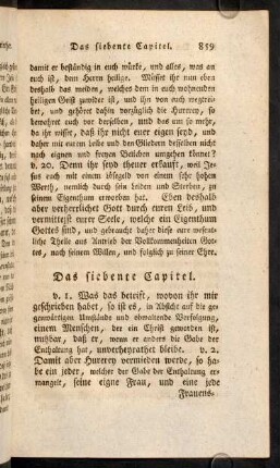 859-874, Das siebente Capitel - Das achte Capitel