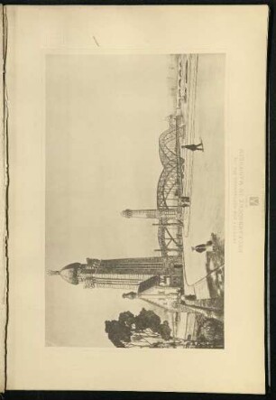Entwurf zum Wettbewerb für die Neckarbrücke in Mannheim / III. Preis