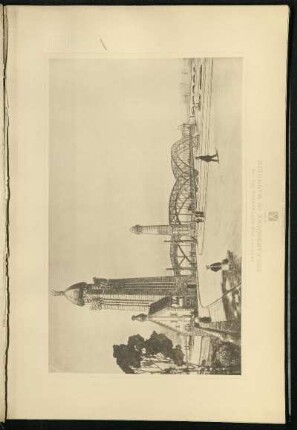 Entwurf zum Wettbewerb für die Neckarbrücke in Mannheim / III. Preis