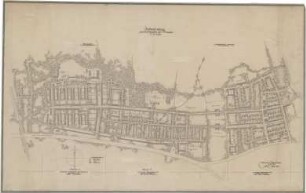 Gsaenger, Gustav; München; Stadtrandordnung zwischen Angerlohe und Moosach - Lageplan