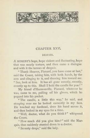 Chapter XXV. Despair