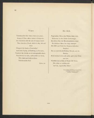 Time - Die Zeit - Le temps