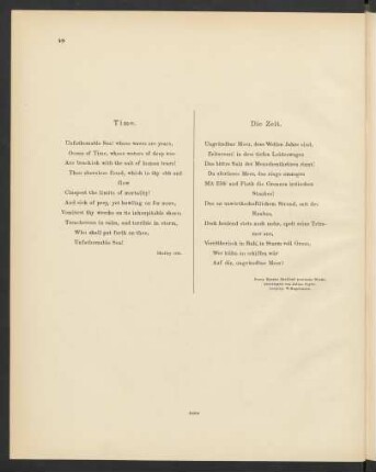 Time - Die Zeit - Le temps