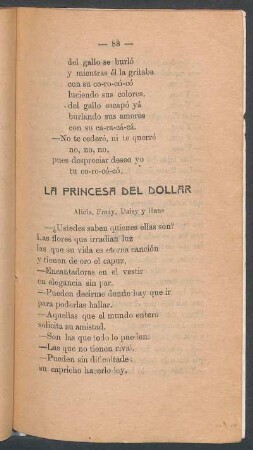 La Princesa del Dollar