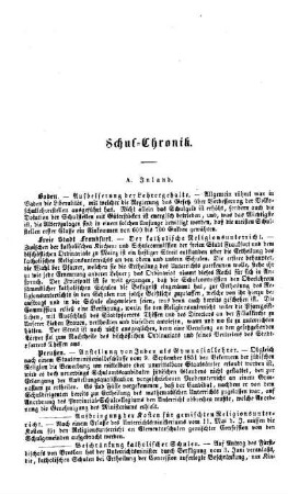 Schul-Chronik